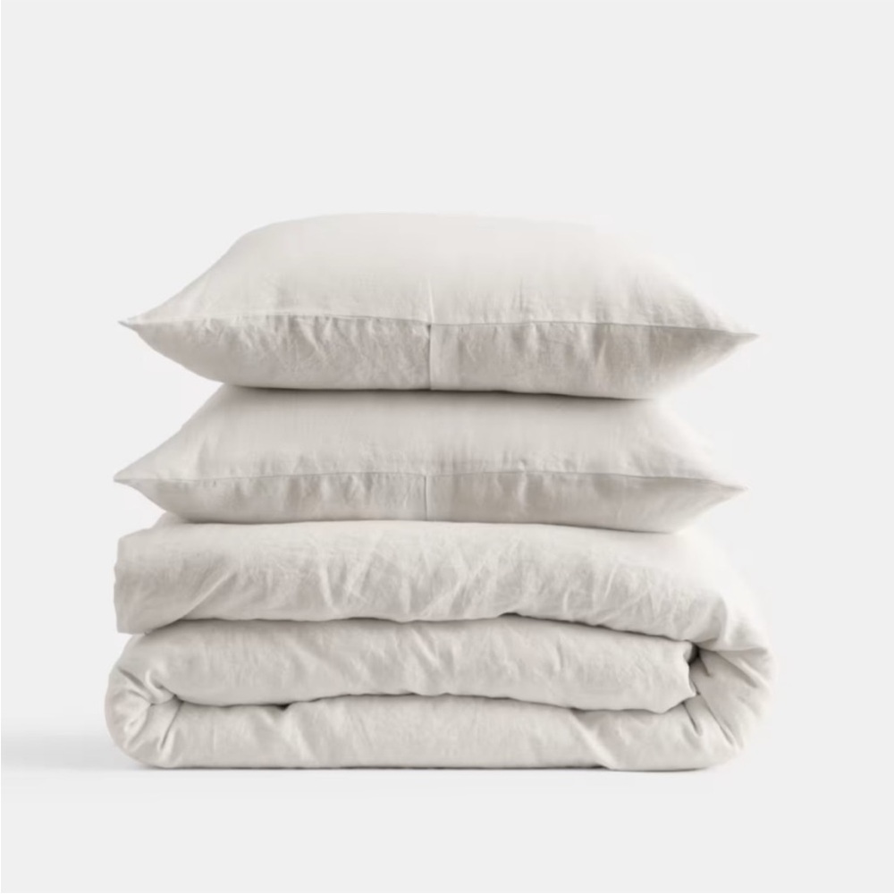 King/California King Quince Linen Duvet Cover